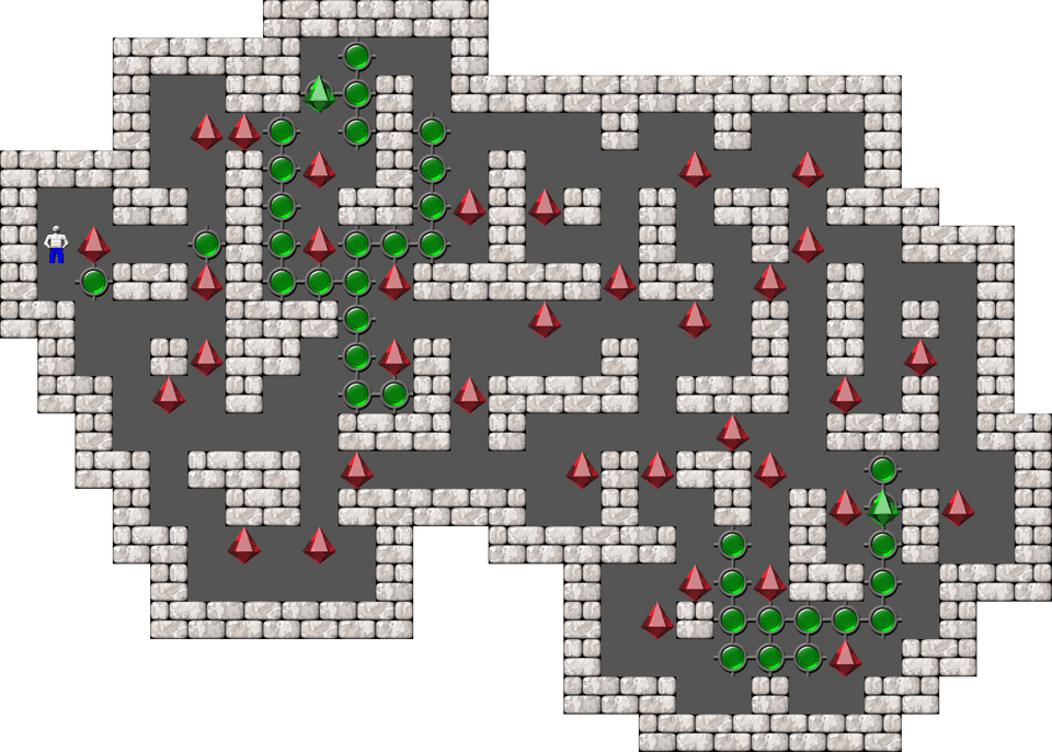 Сокобан Thinking Rabbit Arranged уровень 522